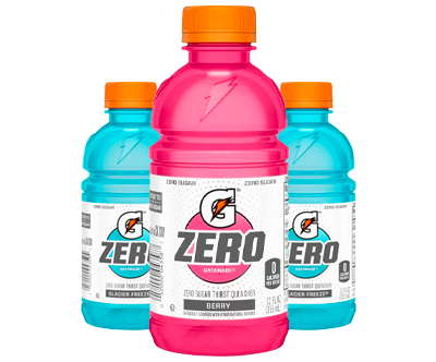 نوشیدنی ورزشی Gatorade بدون شکر بسته بطری