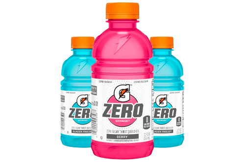 نوشیدنی ورزشی Gatorade بدون شکر بسته بطری
