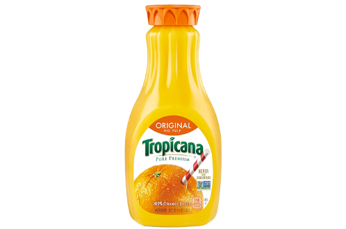 آب پرتقال، بدون پالپ، Tropicana